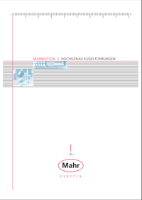 Mahr Hochpräzisionskugelführungen (deutsch)